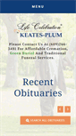 Mobile Screenshot of keatesplum.com